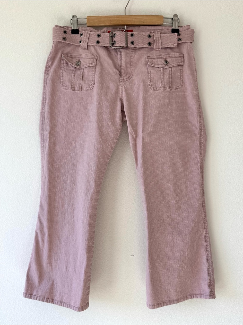 Vintage Y2K It Jeans Belted Low Rise Pants